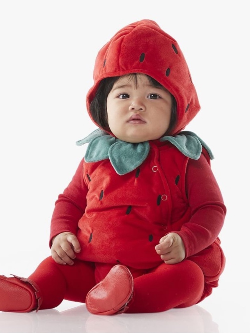 Pottery Barn Kids Strawberry Baby Costume